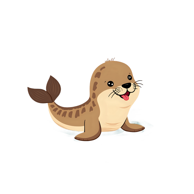 Free transparent PNG: Cute Baby Seal PNG with Transparent Background for海洋 Life and Arctic Themes