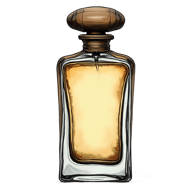 Free transparent PNG: Victorian Perfume Bottle PNG Clipart  Elegant Design for Vintage Projects  Decor
