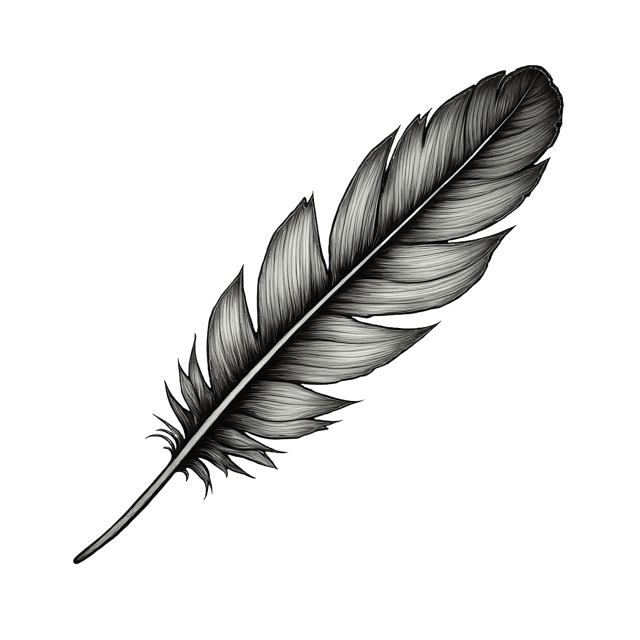 Free transparent PNG: Vintage Writing Feather  Desk Accessory Clipart, free transparent png download