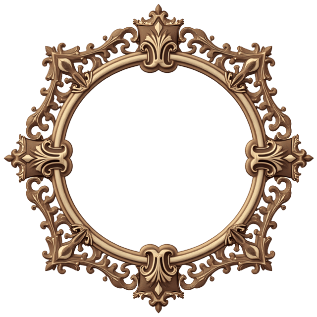 Free transparent PNG: Victorian Ornate Frame PNG Clipart  Perfect for Classic Design Projects  Decor