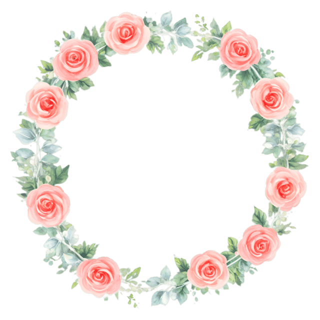 Free transparent PNG: Floral Bridge with Garlands PNG Design for Floral Decorations and Crafts
