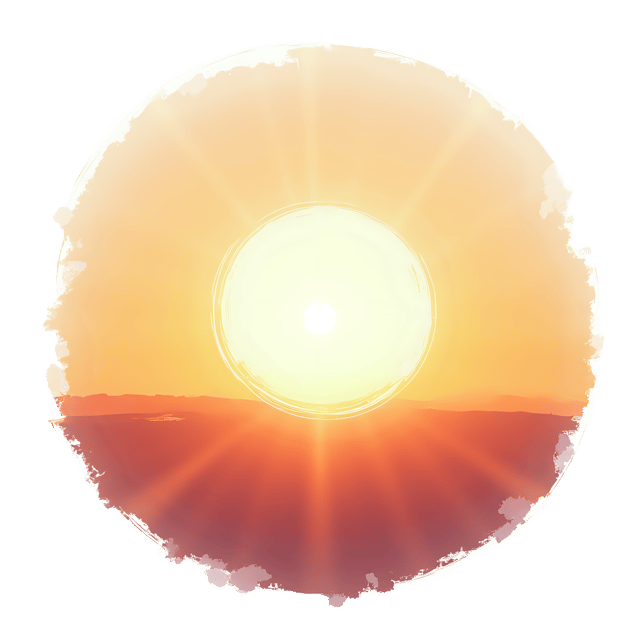 Free transparent PNG: Distant Sun Flare with Halo Ring  Free PNG Download