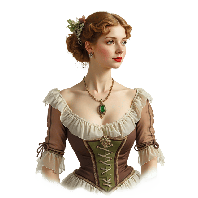 Free transparent PNG: Victorian Chatelaine PNG Clipart  Elegant Jewelry for Historical and Fashion Design