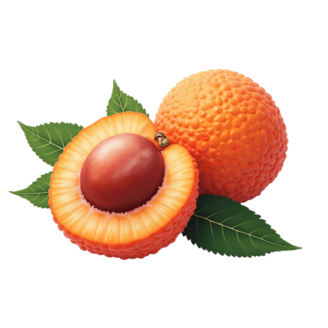 Free transparent PNG: Lychee PNG Clipart  Ideal for Tropical Themes, Food Projects  Decor
