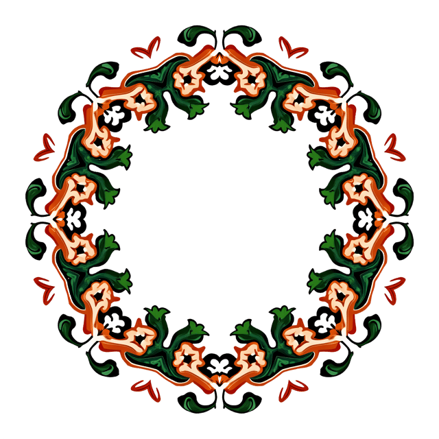 Free transparent PNG: Mirror-Image Symmetry Traditional Ornament PNG Design