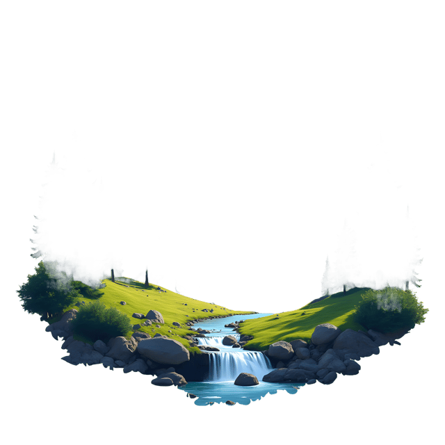 Free transparent PNG: Mountain Landscape PNG  Perfect for Nature Scenes, Travel Posters  Decor