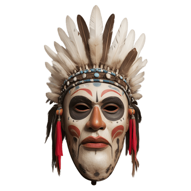 Free transparent PNG: Siberian Shaman Mask PNG with Transparent Background for Decor and Art