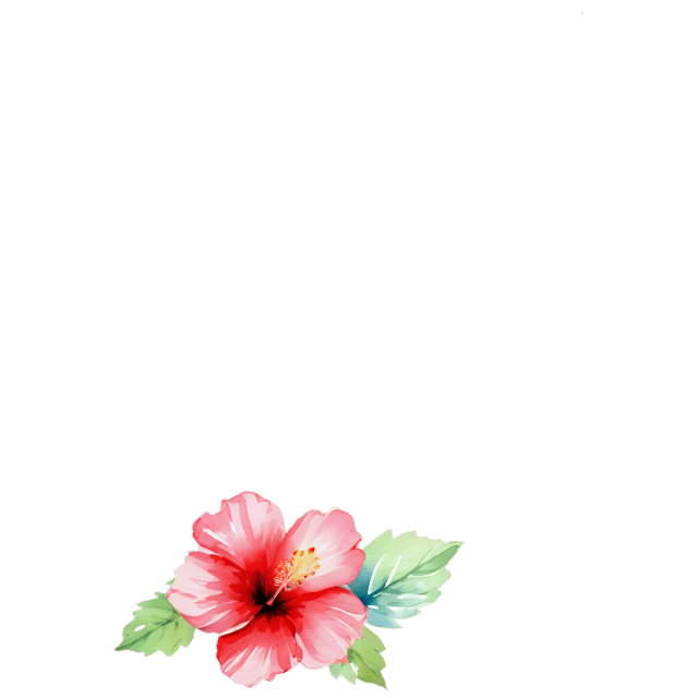 Free transparent PNG: Hibiscus Flower Watercolor Illustration – Transparent PNG