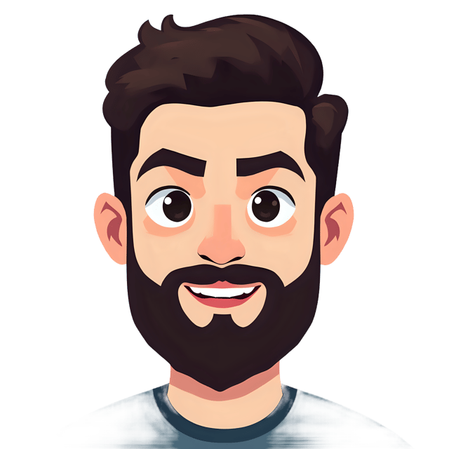 Free transparent PNG: Bearded Man PNG Download  Unique Portrait for Art, Crafts  Decor