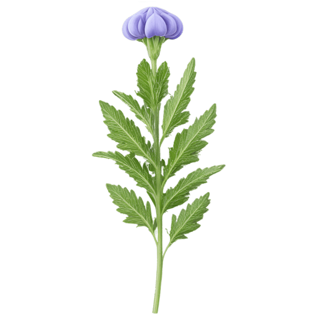 Free transparent PNG: Skullcap Herb PNG with Transparent Background for Botanical Art and Crafts