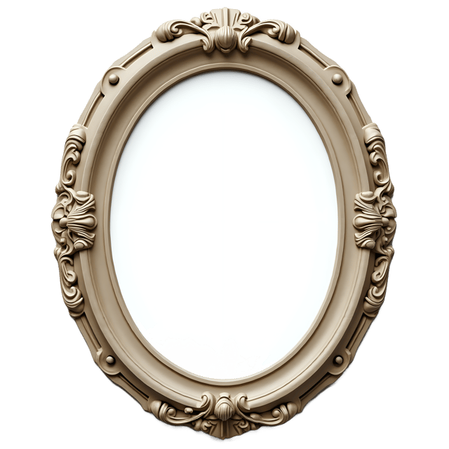 Free transparent PNG: Cameo Oval Frame PNG Clipart  Ideal for Design Projects  Crafts