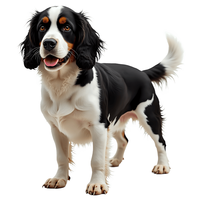Free transparent PNG: English Springer Spaniel Dog PNG Clipart  Perfect for Pet Lovers  Design Projects