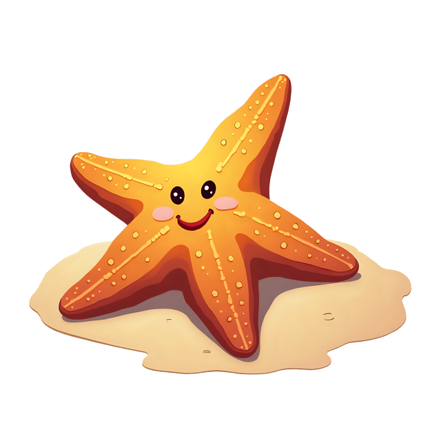 Free transparent PNG: Starfish PNG Transparent Background for Underwater and Marine Art