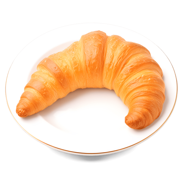 Free transparent PNG: Golden Croissant PNG Transparent Background for Bakery and Dessert Imagery