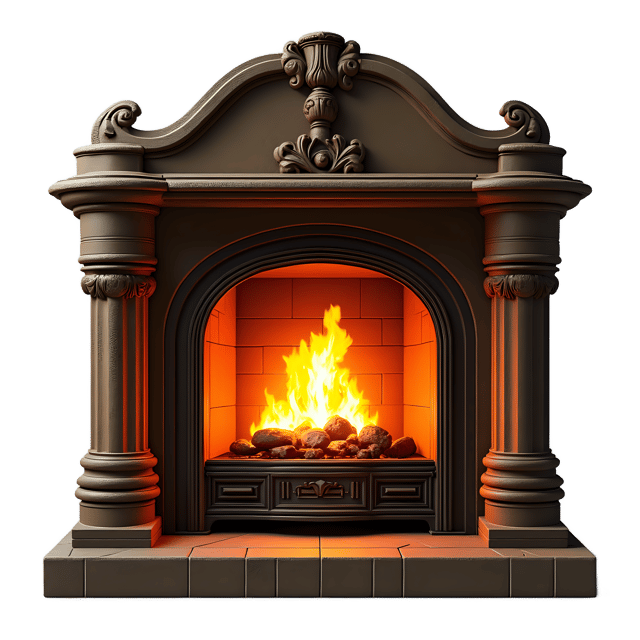 Free transparent PNG: Warm Fireplace PNG Clipart  Ideal for Home Decor  Cozy Themes