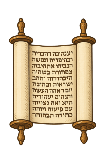 Free transparent PNG: Torah Scroll Illustration Clipart – Jewish Symbol for Education, Worship & Tradition