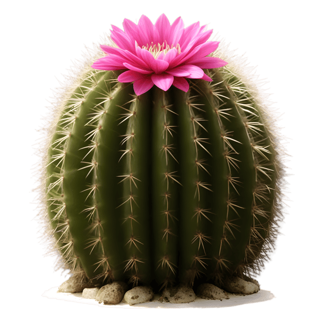 Free transparent PNG: Hedgehog Cactus Transparent PNG for Nursery and Botanical Imagery