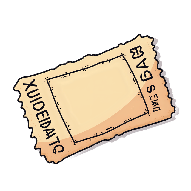 Free transparent PNG: Vintage Ephemera Travel Pass  Historical Artifact Clipart, free downloadable png