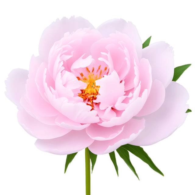 Free transparent PNG: Peony Flower PNG with Transparent Background for Floral Design and Crafts