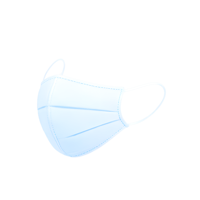 Free transparent PNG: Breathe-Easy Mask with Soft Hypoallergenic Material PNG