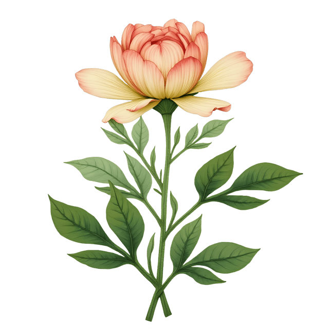 Free transparent PNG: Art Nouveau Botanical Illustration  Free Downloadable PNG