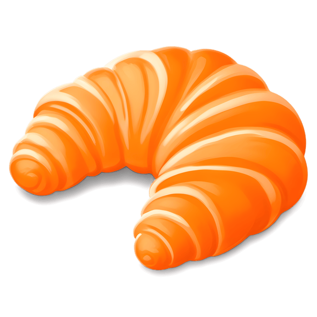 Free transparent PNG: Freshly Baked Croissant PNG with Transparent Background for Food and Pastry Imagery