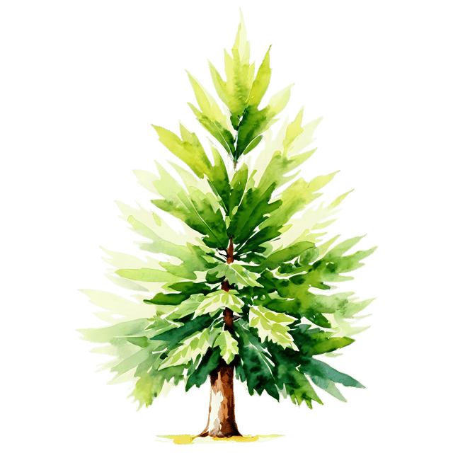 Free transparent PNG: Chestnut Tree Watercolor Illustration – Transparent PNG