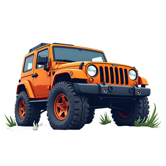 Free transparent PNG: Jeep Offroad  Adventure Vehicle Clipart, free downloadable png