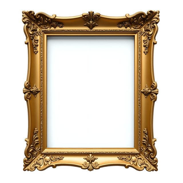 Free transparent PNG: Victorian Gilded Picture Frame PNG Clipart  Perfect for Classic Decor  Design Projects