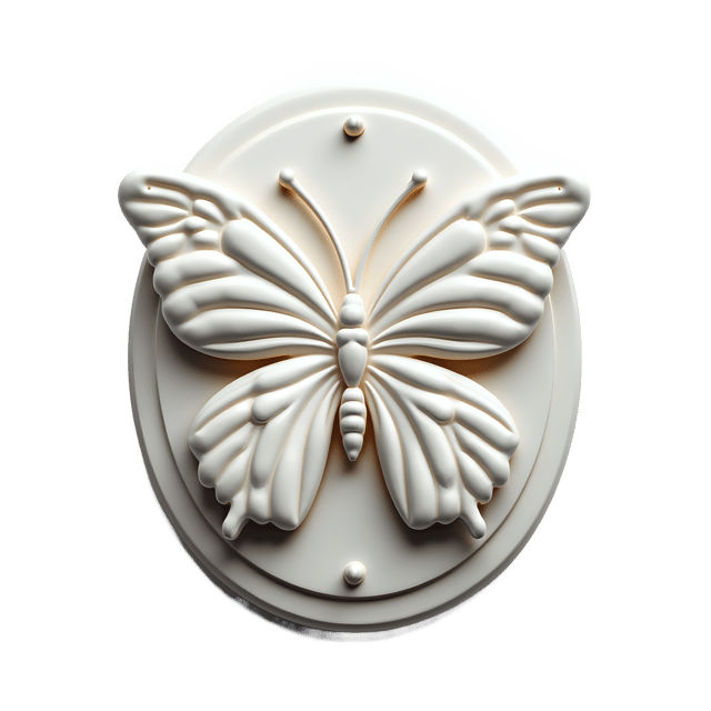 Free transparent PNG: Butterfly Cameo Pendant  Jewelry Design Clipart, free download png