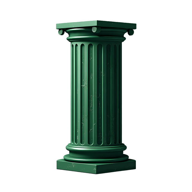 Free transparent PNG: Elegant Green Marble Column PNG Clipart  Perfect for Design Projects  Decor