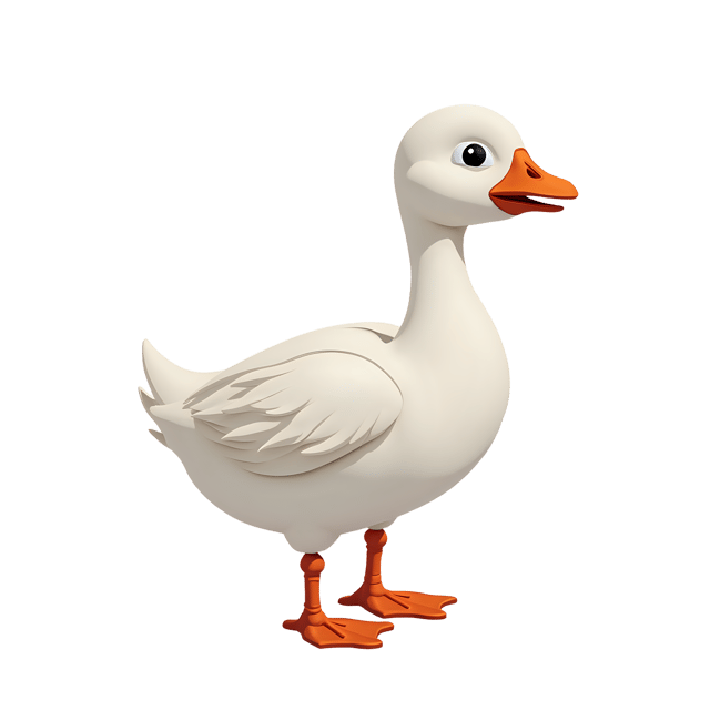Free transparent PNG: Goose PNG Clipart  Ideal for Wildlife Projects, Education  Decor