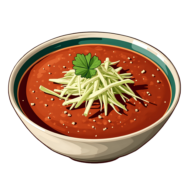 Free transparent PNG: Pozole Soup with Shredded Cabbage  Traditional Mexican Dish Clipart, free downloadable png