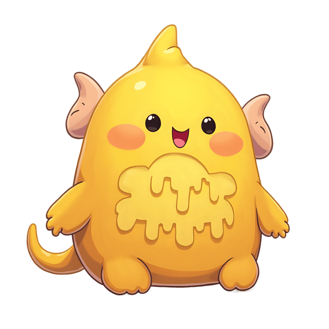 Free transparent PNG: 3 Yellow Pastel Monster Plushie PNG with Transparent Background for Huggable Toy Design