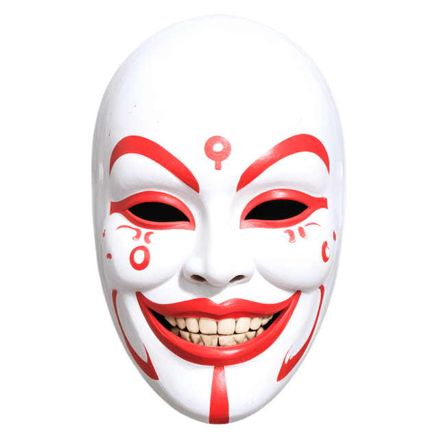 Free transparent PNG: Vietnamese Mask Transparent PNG for Art and Craft Projects