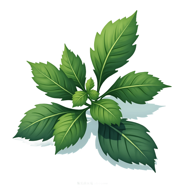 Free transparent PNG: Shiso Leaf Cluster  Japanese Herb Clipart, free downloadable png