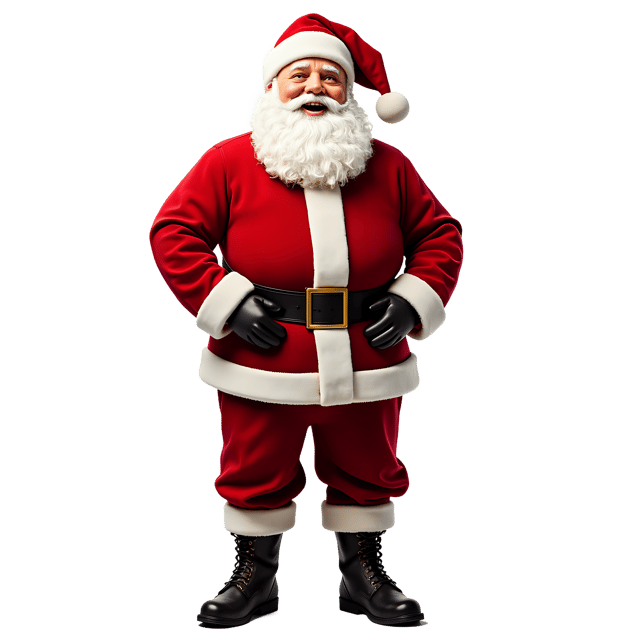 Free transparent PNG: Festive Santa Claus Suit PNG with Transparent Background for Holiday Crafts and Decorations