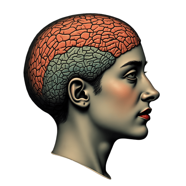 Free transparent PNG: Victorian Phrenology Head PNG Clipart  Historical Psychology Art for Design and Education