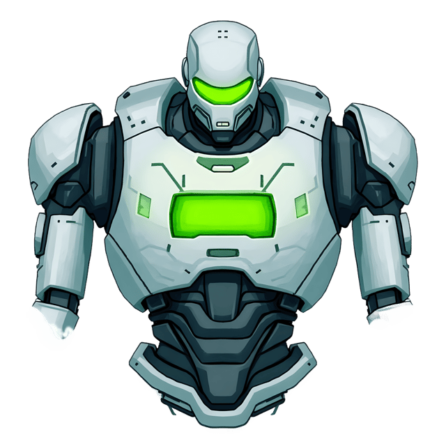 Free transparent PNG: Robot Chest  Green Interface Design, free download png