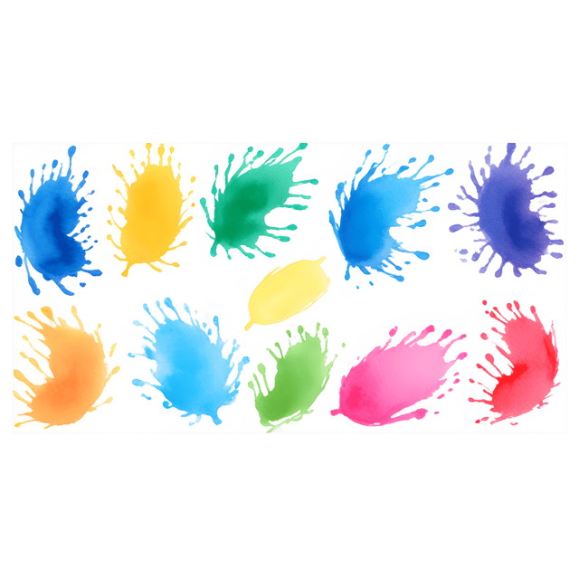 Free transparent PNG: Luminous Brushstroke Canvas Art with Transparent PNG Background