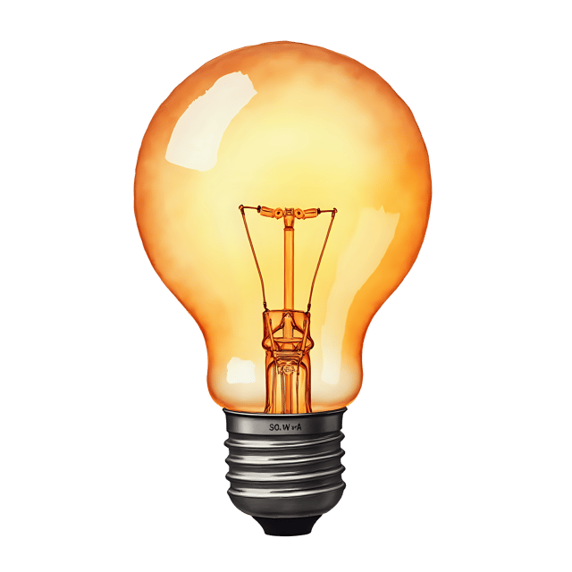 Free transparent PNG: Incandescent Bulb PNG Clipart  Perfect for Lighting Projects  Educational Use