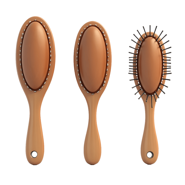 Free transparent PNG: Victorian Hairbrush Set PNG  Elegant Antiquity for Decor  Collectibles