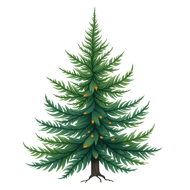 Free transparent PNG: Christmas Tree PNG Clipart  Perfect for Holiday Decor, Crafts  Projects