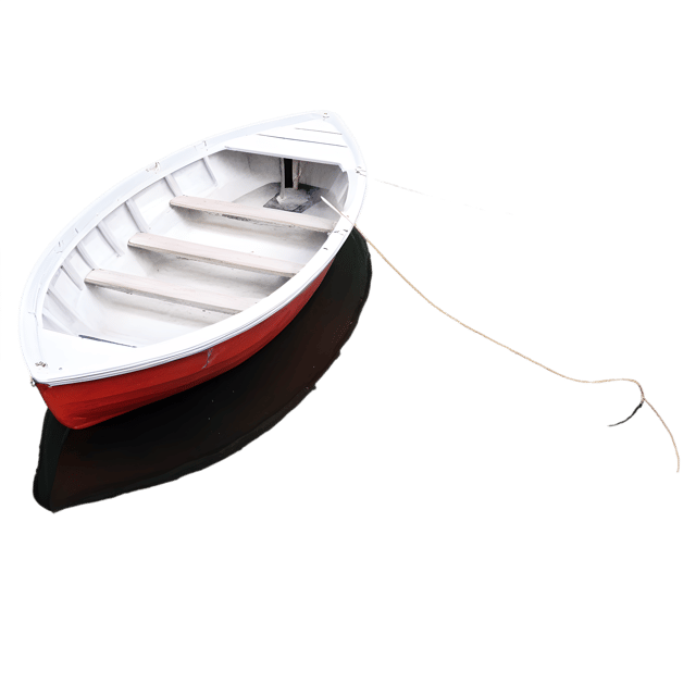 Free transparent PNG: Tiny Rowboat Docked at a Dock Transparent PNG