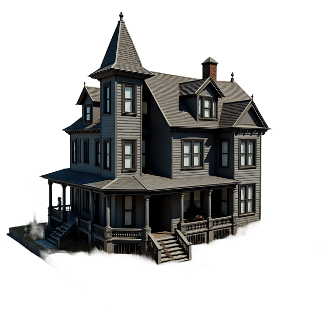 Free transparent PNG: Haunted House Diorama PNG Clipart  Perfect for Halloween Crafts  Events