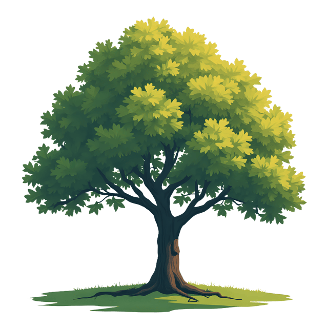 Free transparent PNG: Leafy Tree Shade PNG with Transparent Background for Nature and Outdoor Design