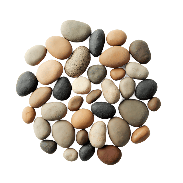 Free transparent PNG: Pebble Tesserae PNG Clipart  Ideal for Mosaics  Decorative Designs