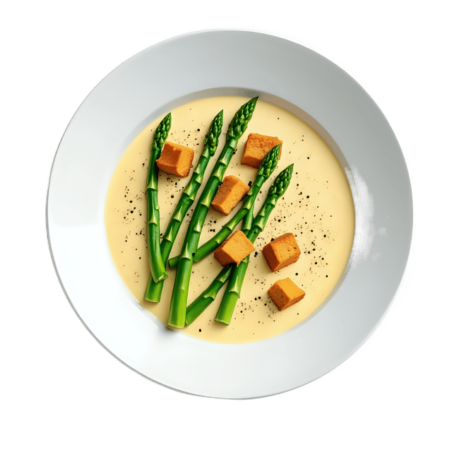 Free transparent PNG: Cream of Asparagus Soup with Croutons  Food Clipart, free png download