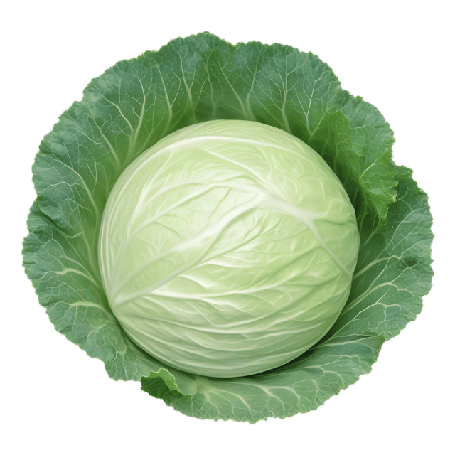 Free transparent PNG: Cabbage Leaf Transparent PNG for Visual Design and Crafting Projects