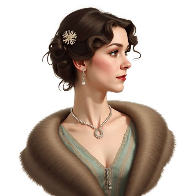 Free transparent PNG: Victorian Woman Portrait  Antique Fashion Clipart, free png download